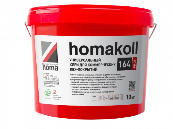 Универсальный клей homakoll 164 Prof 5кг